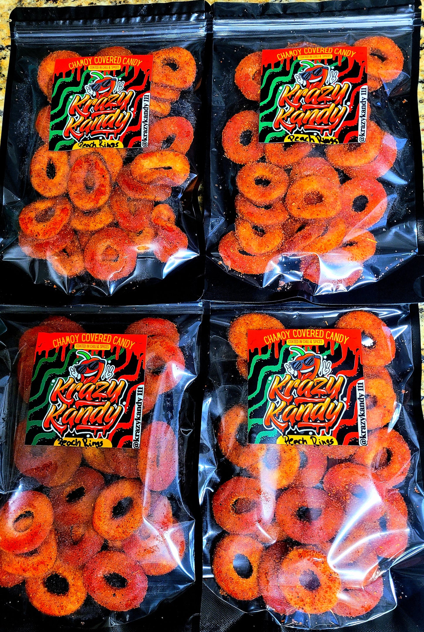 Krazy Peach Ringz