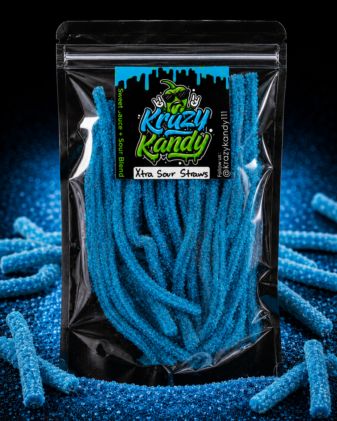 Xtra Sour Punch Straws
