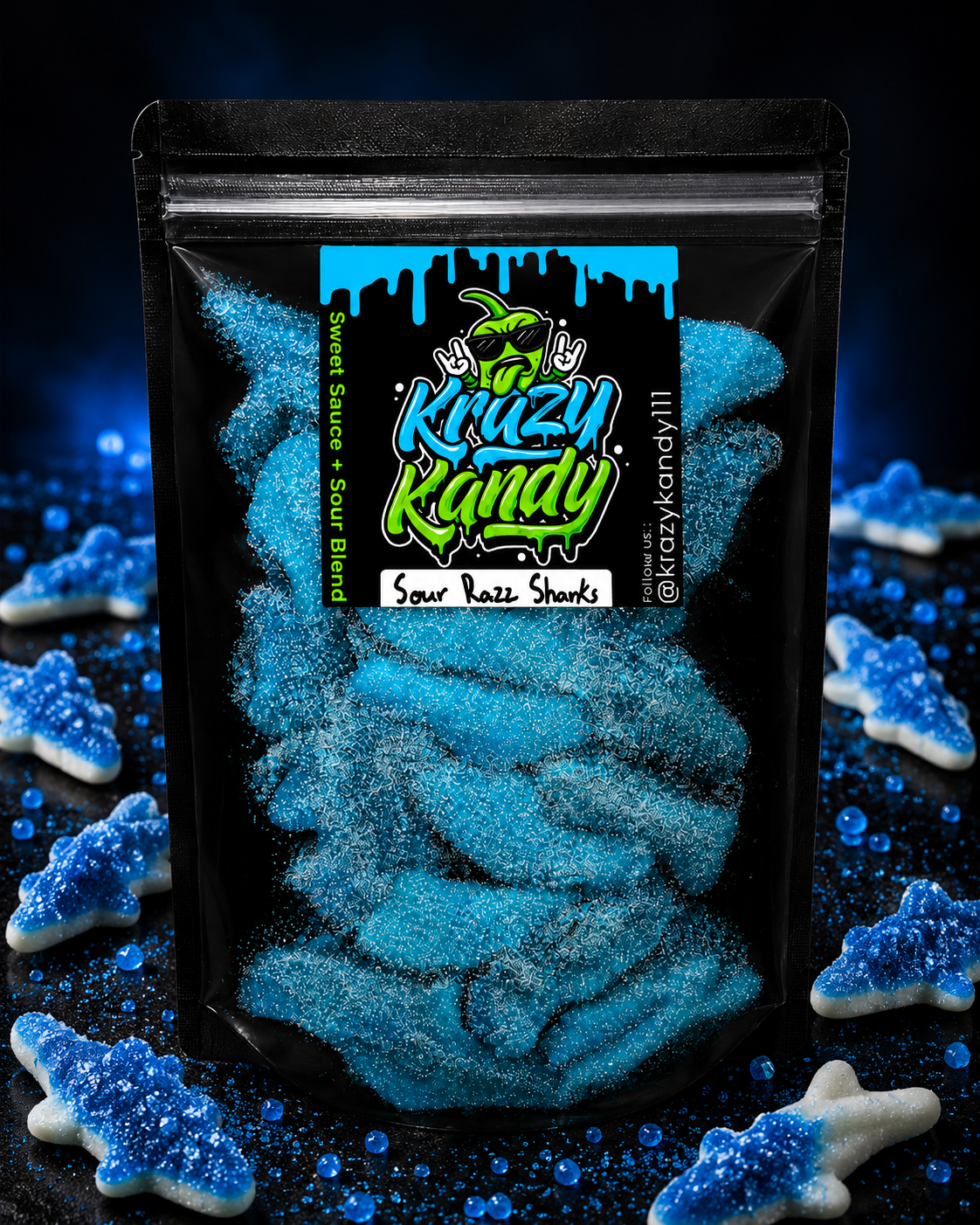 Sour Razz Sharks 🦈